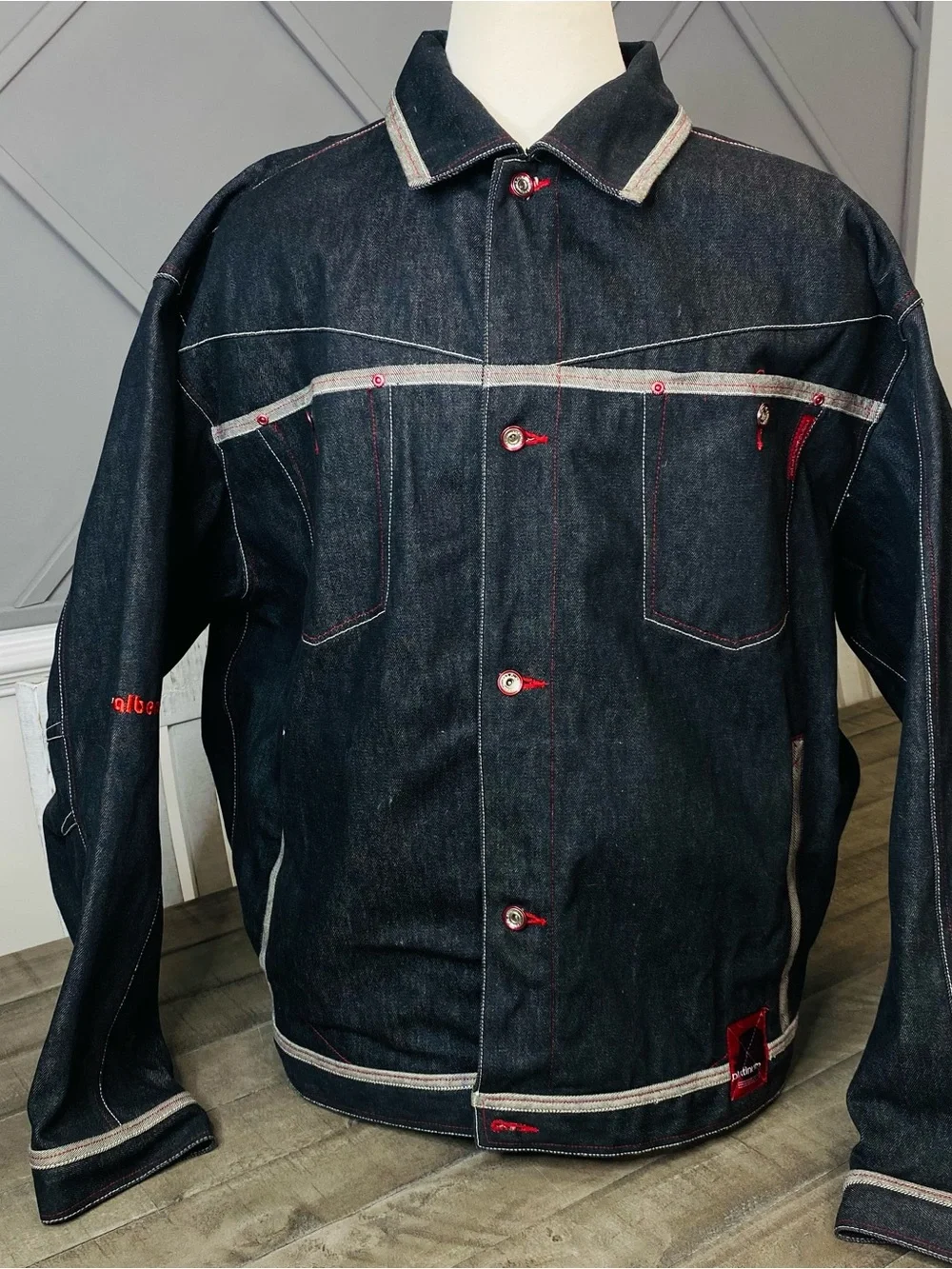 VTG Platinum FUBU Fat Albert Denim Jacket Gonna Be A Good Day Y2K Men’s XXXL